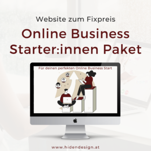 Online Business Starter Website Paket